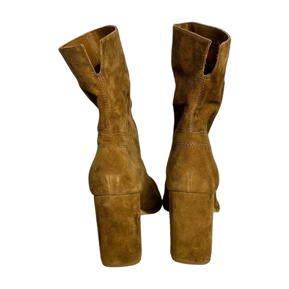 Steve Madden Size 10 Brown Vector Suede Leather Slouch Boots New - Picture 3 of 9